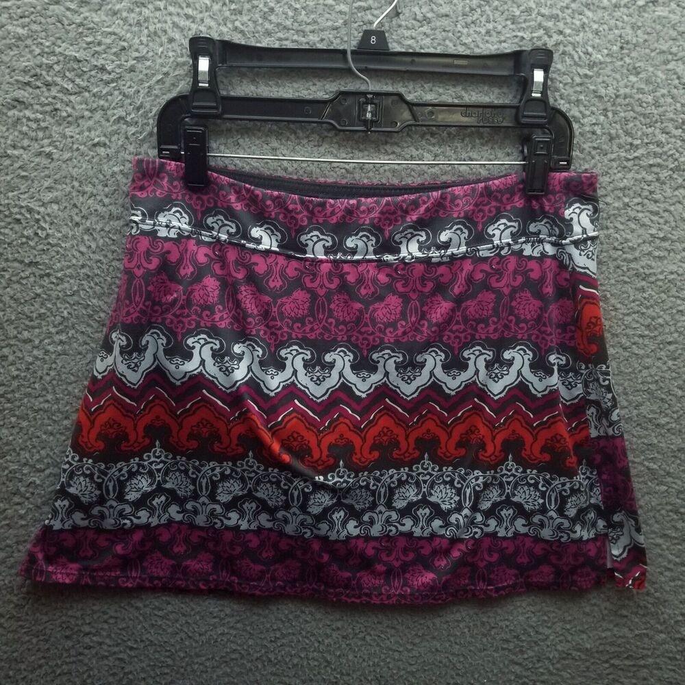 Tranquility L 16.25" H Multicolor A-Line Activewear Skort 33.75" 2.5" 9.75"